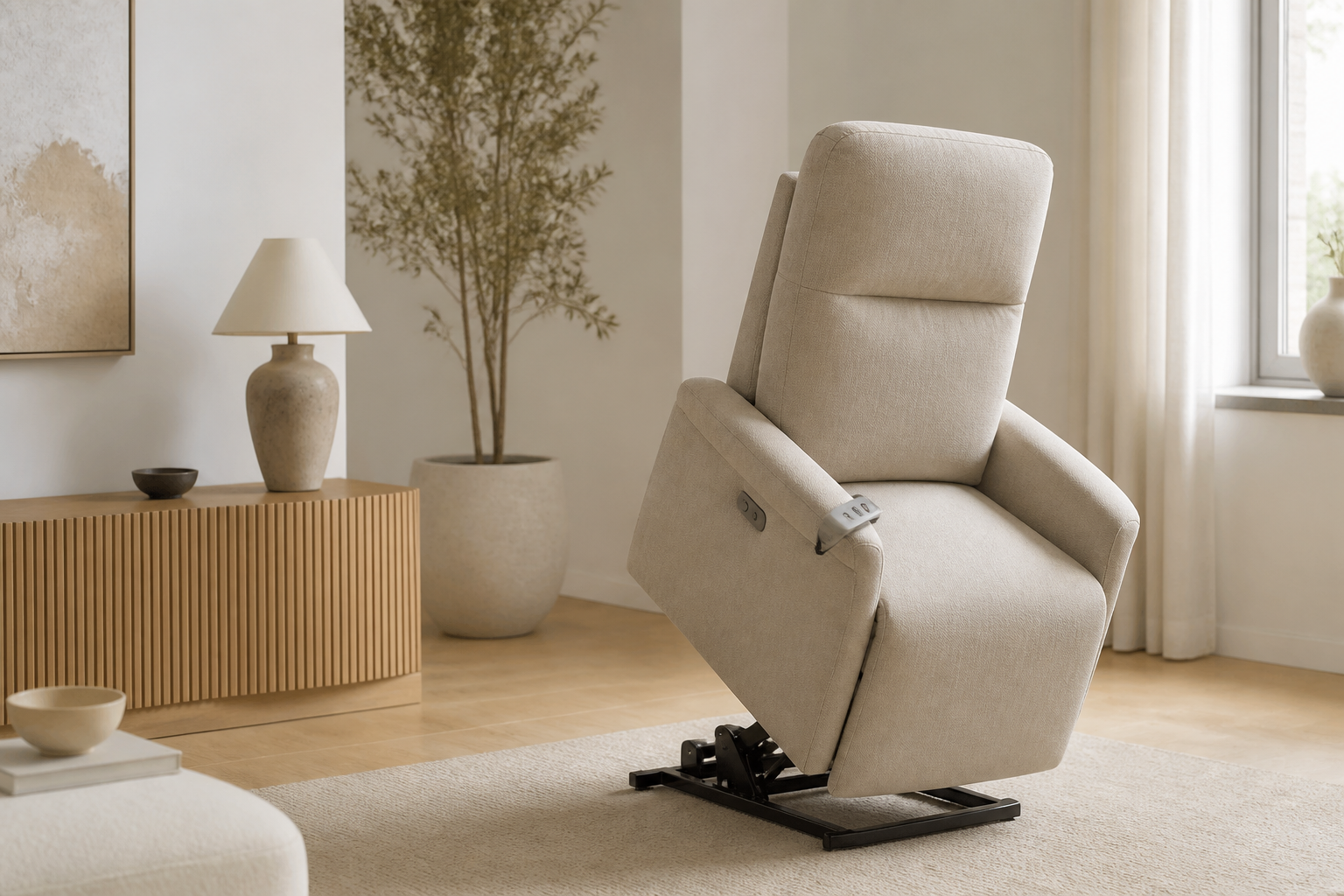 5 sta-op fauteuils met liftfunctie voor extra zelfstandigheid
