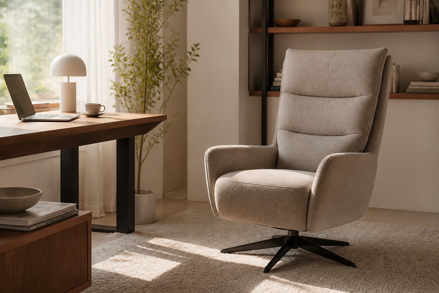 De beste fauteuil voor thuiswerken en ontspannen