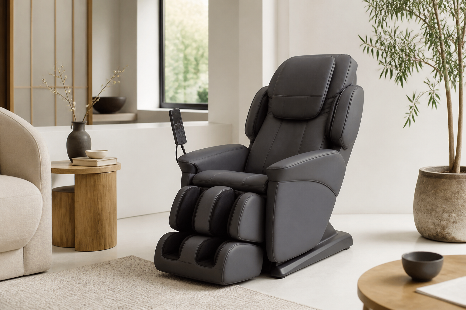 Shiatsu-fauteuil of massagekussen: wat past bij jouw zithoek?