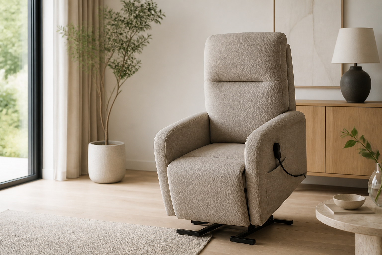 Sta-op-fauteuil met accu of snoer: welke koop je?